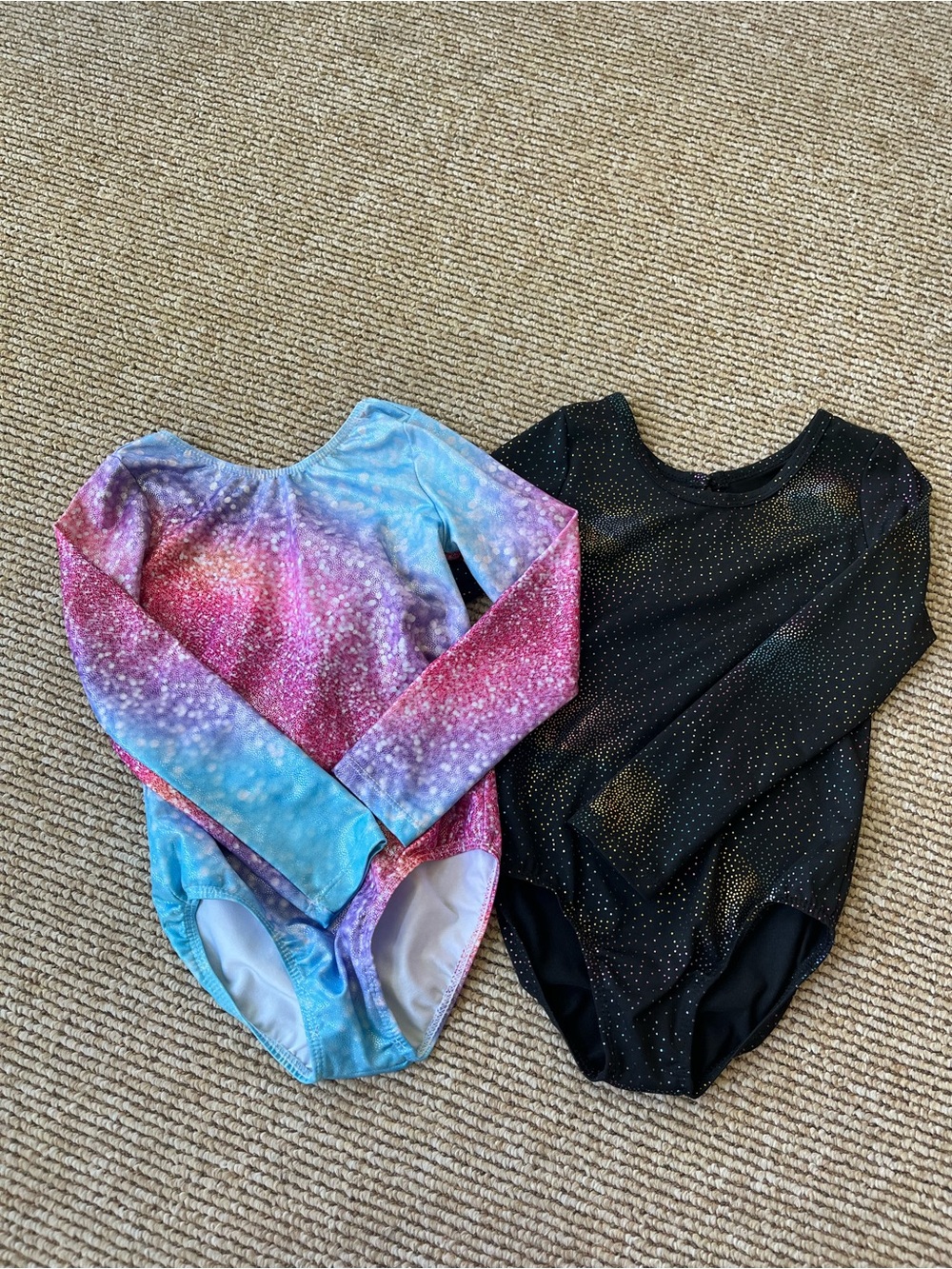 Lot of 2 Gymnastics Leotards, Size 4T-5T